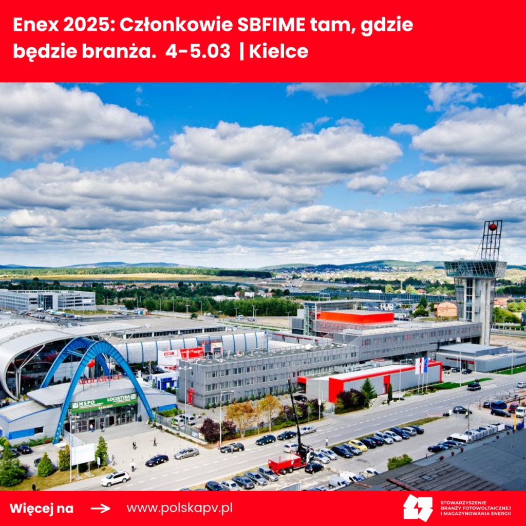 Przewodnik po stoiskach członków SBFIME na targach ENEX 2025